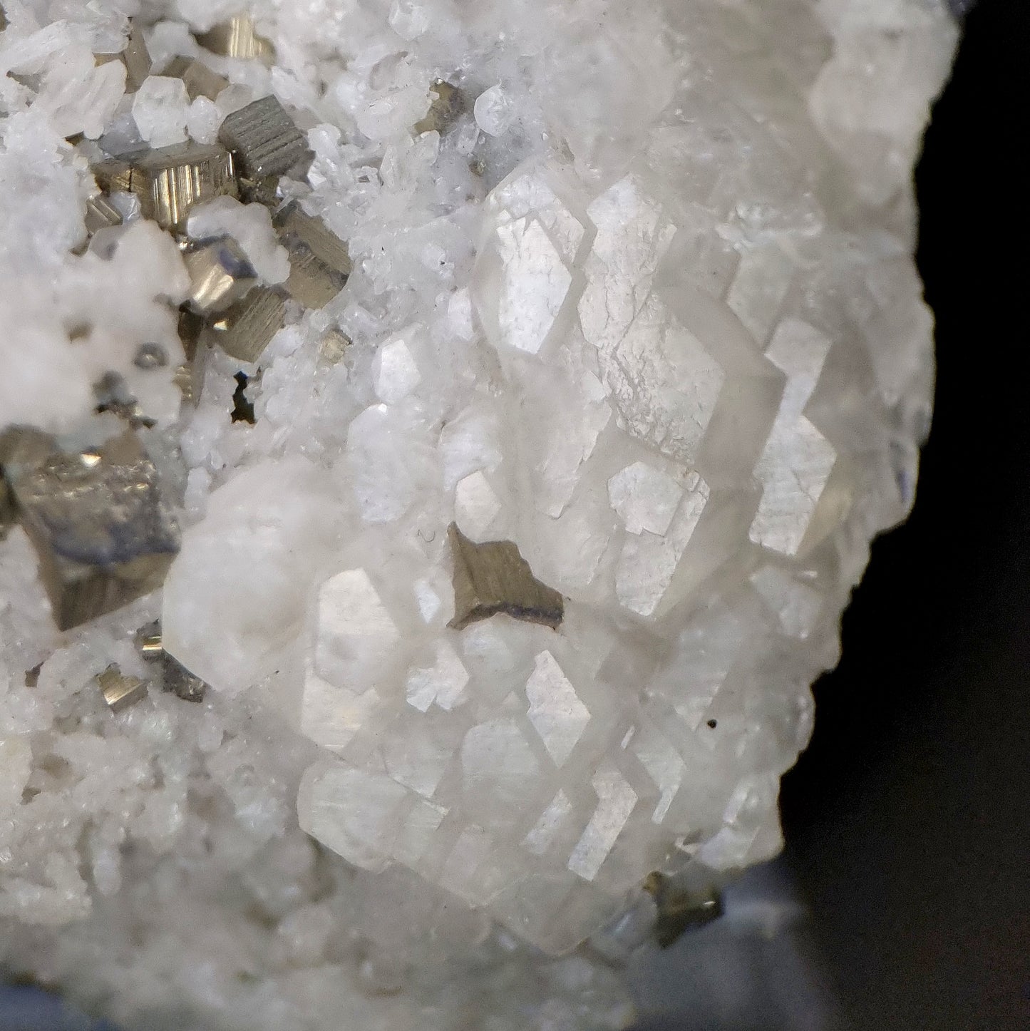 Calcit & Pyrit/Calcite & Pyrite - Baia Mare, Romania