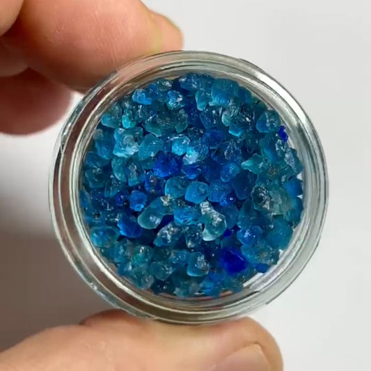 rough Hauyn/e electric blue *cutworthy*