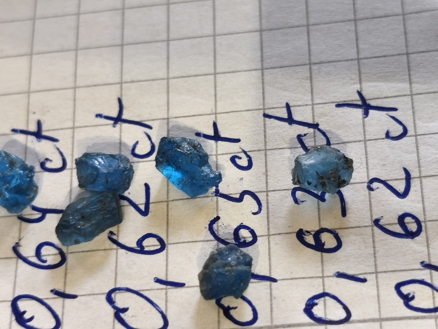 20 ct Hauyn/e *0.5-1.7 ct* each stone 🇩🇪