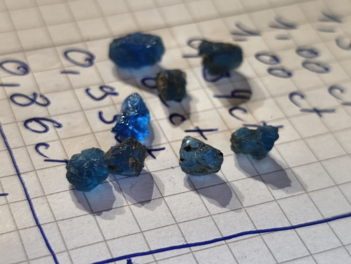 20 ct Hauyn/e *0.5-1.7 ct* each stone 🇩🇪