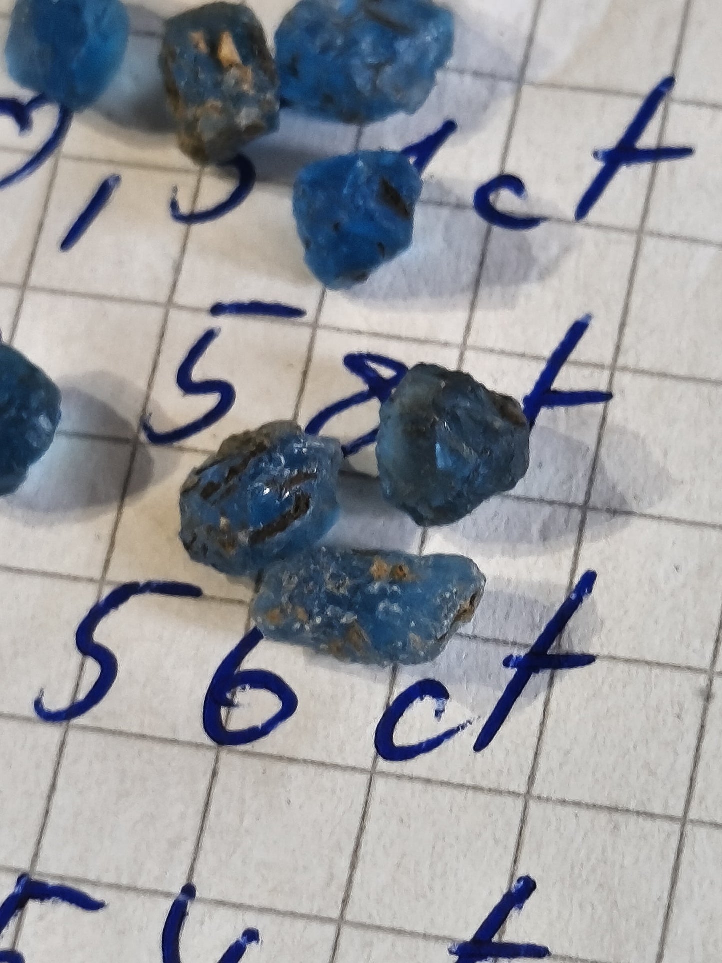 20 ct Hauyn/e *0.5-1.7 ct* each stone 🇩🇪