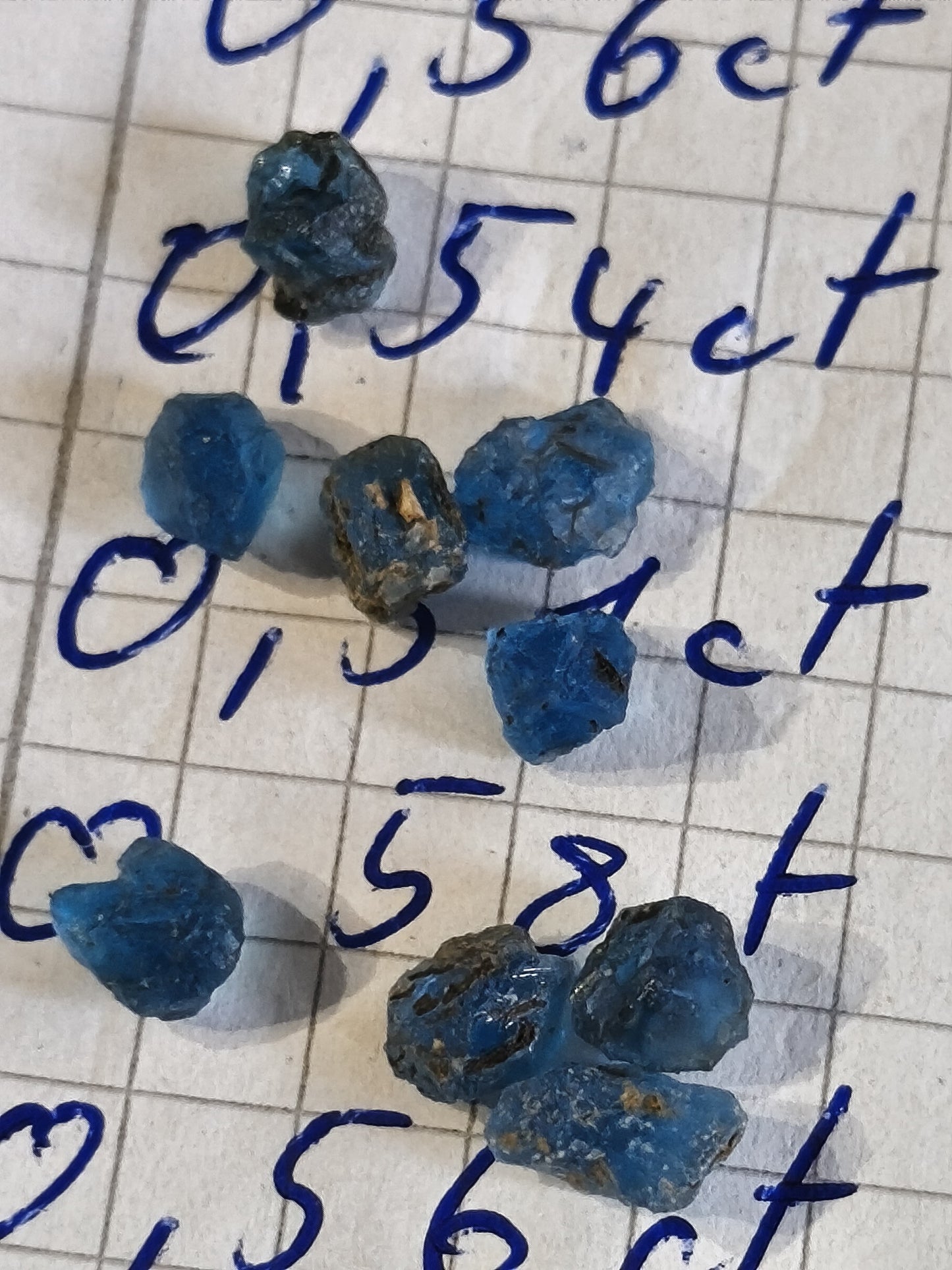 20 ct Hauyn/e *0.5-1.7 ct* each stone 🇩🇪