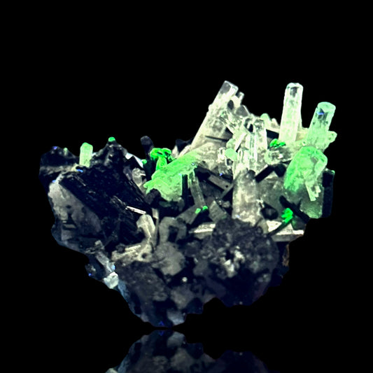 Aquamarin/e, Schörl, Hyalit/e - Erongo