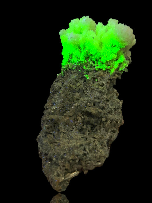 Hyalit/e & Rauchquarz/Smoky quartz - Erongo, Namibia