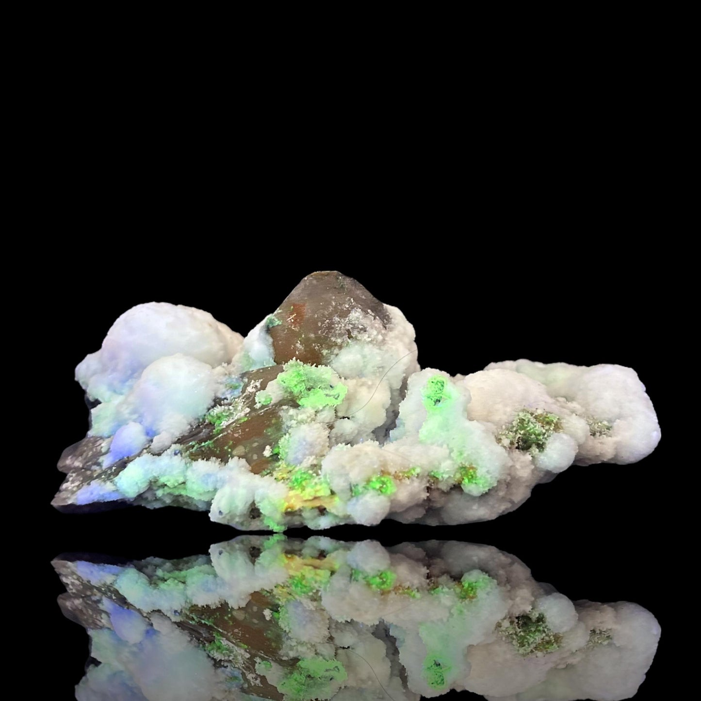 Hyalit/e & Rauchquarz/Smoky Quartz - Erongo, Namibia