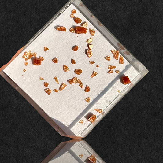 Koenenite - Shaft Justus 1, Solling (TL)