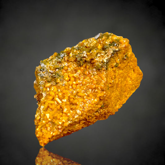 Quartz with fungus inclusions