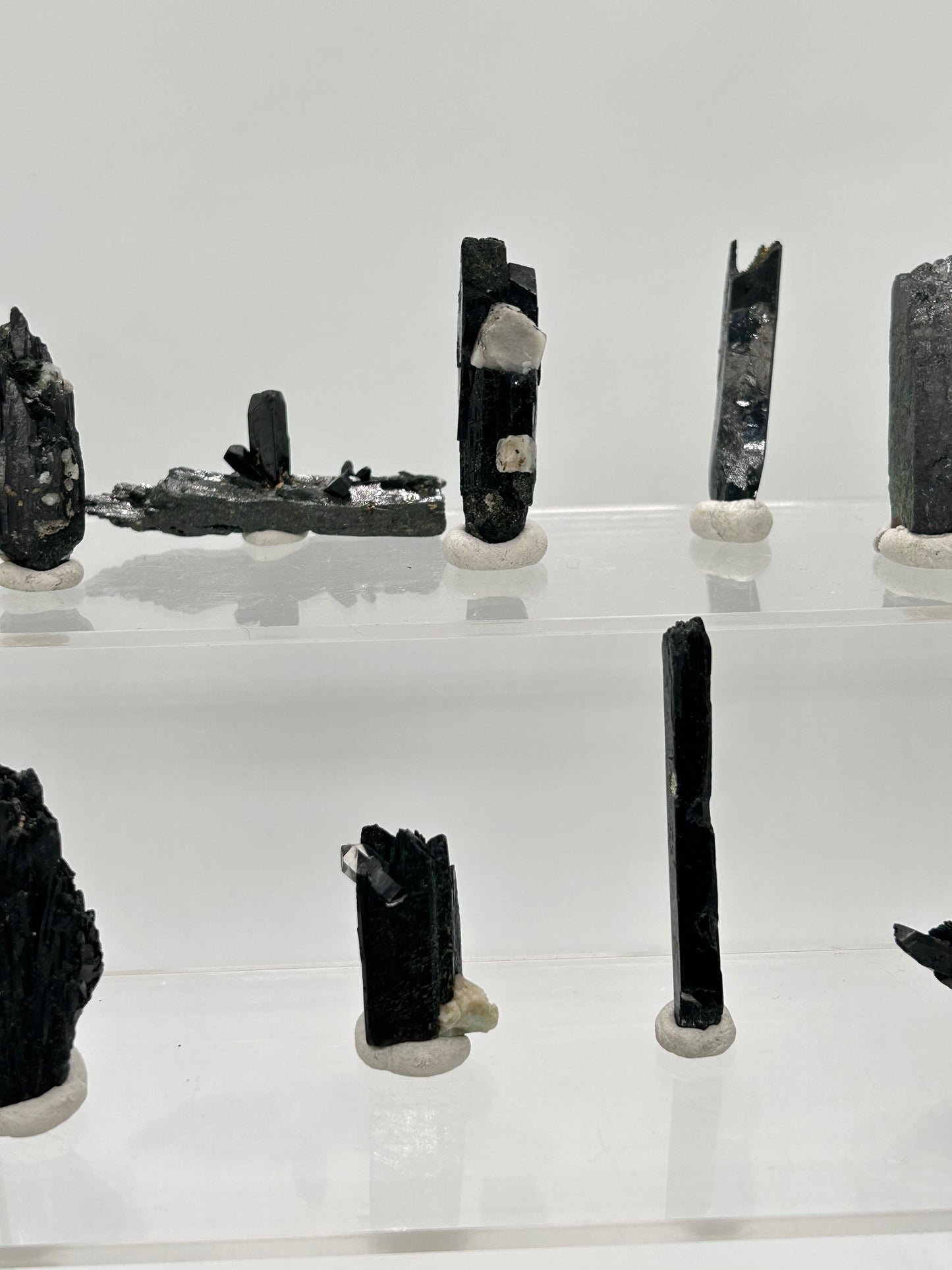 18 x Aegirin/e, Zircone - Mt. Malosa, Malawi