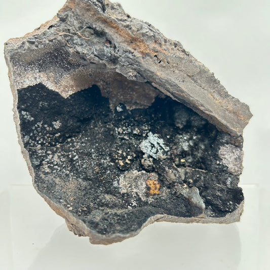 Ranciéite on Goethite - Winterberg Quarry, Bad Grund, Harz Mts