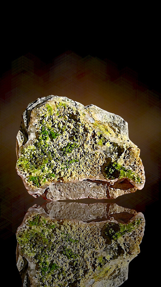 Pyromorphite - Hunsrück, Germany