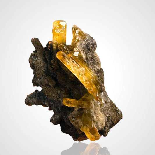 Golden Baryte - Rosh Pina, Namibia
