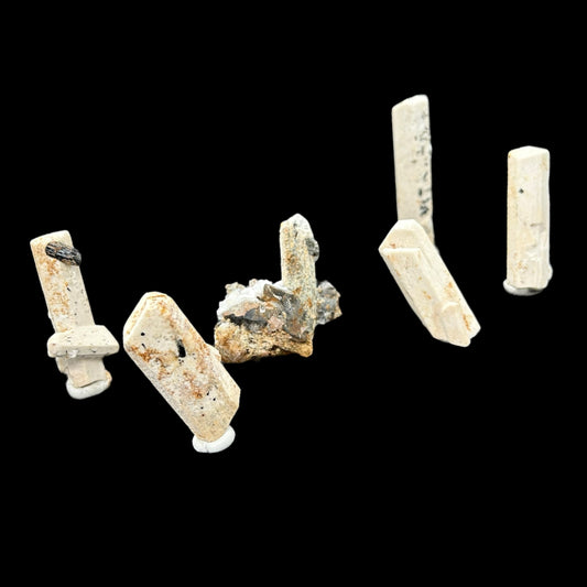 6 x Microcline - Erongo, Namibia