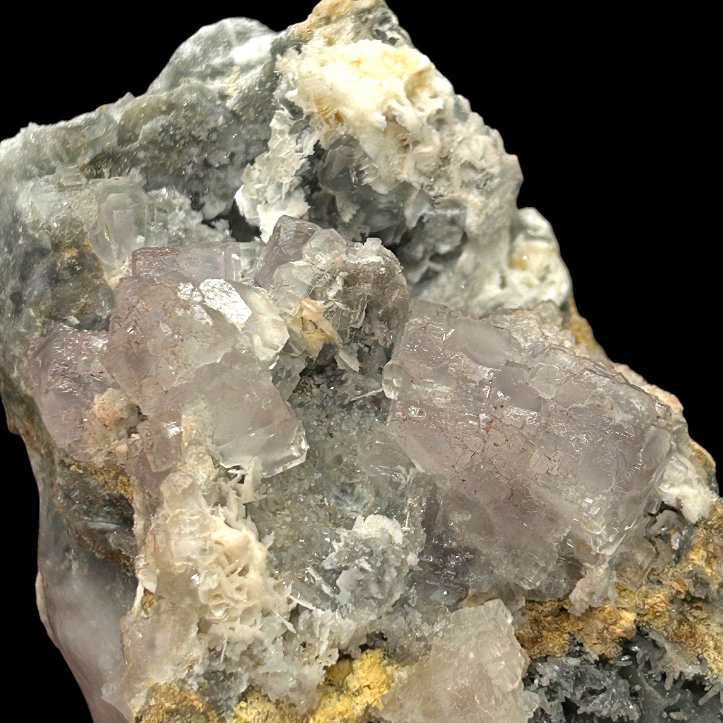 Fluorite on matrix/Fluorit - Obernberg, Österreich
