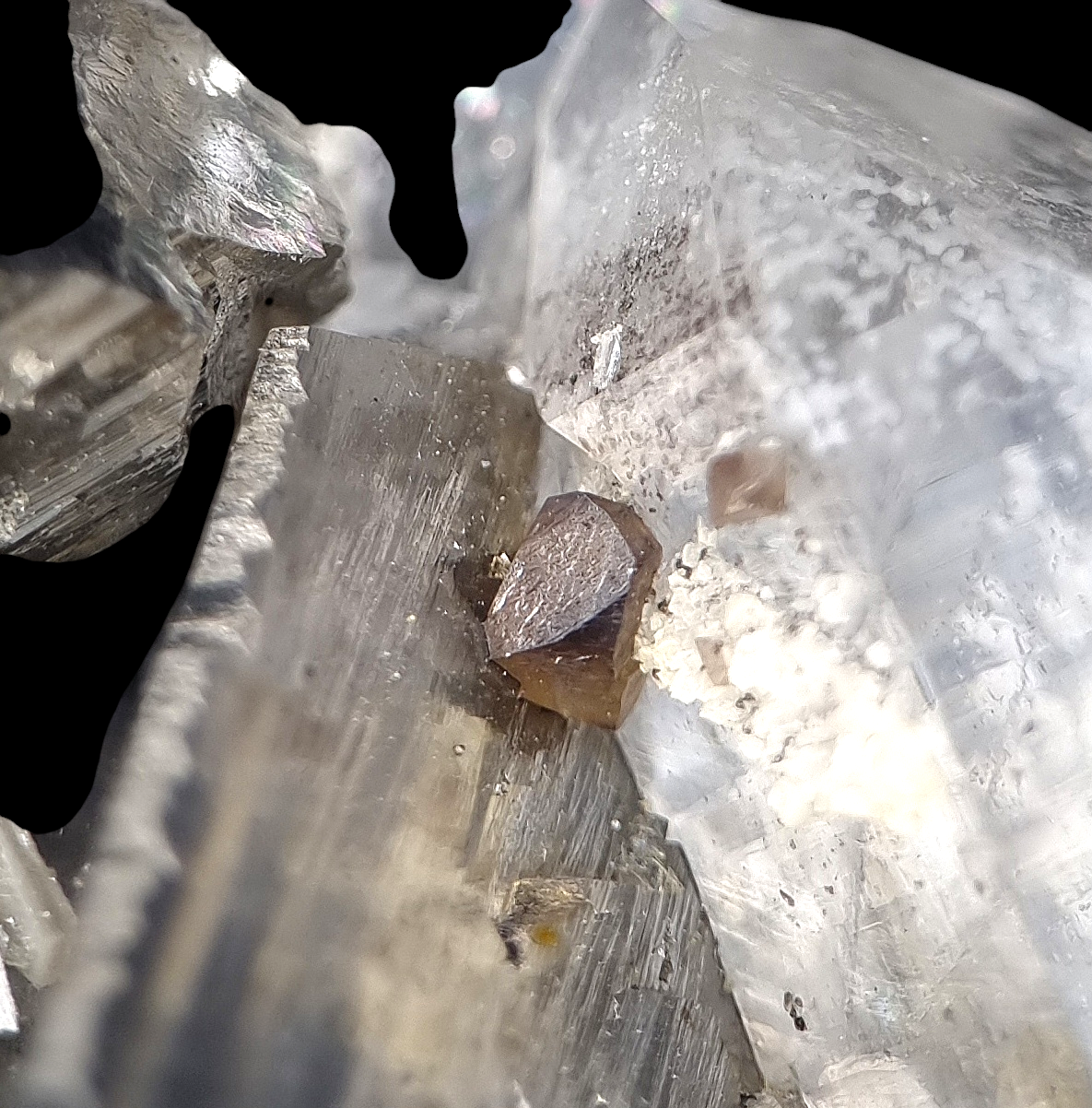 Arsenopyrit/e, Quarz/Quartz, Scheelit/e, Stannit/e - Yaogangxian, China