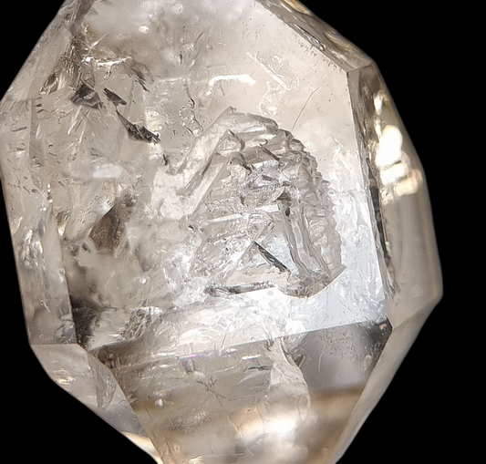 Schaumburger Diamant mit Einschlüssen/Schaumburg diamond with inclusions - Schaumburg