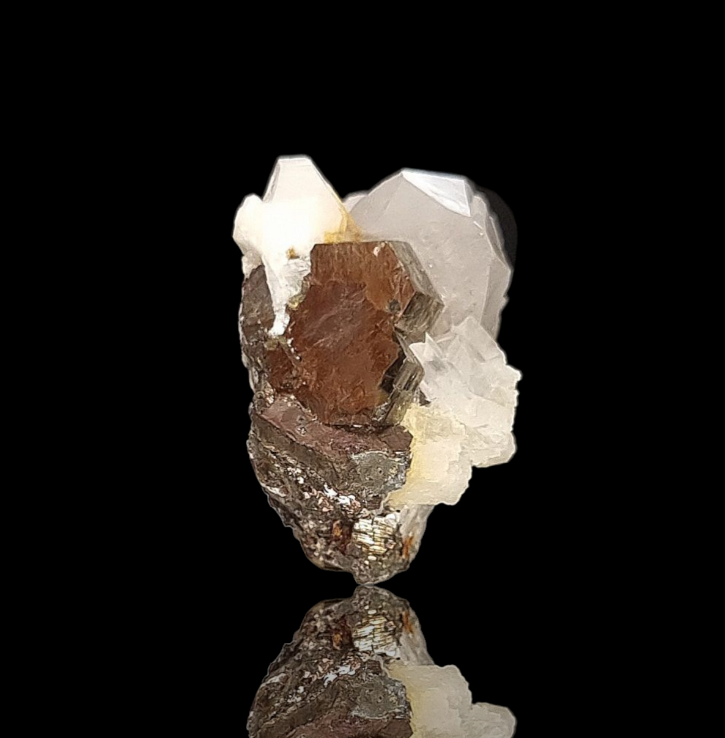 Pyrrhotin & Quarz/Pyrrhotite & Quartz - Furkabasistunnel, Uri 🇨🇭