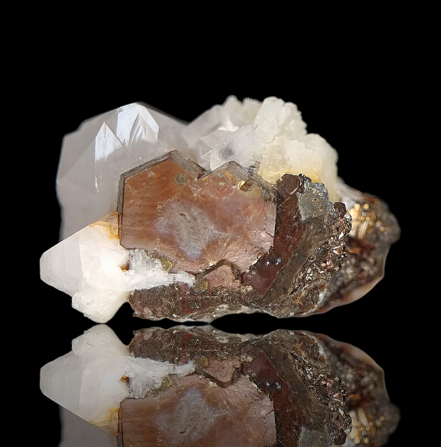 Pyrrhotin & Quarz/Pyrrhotite & Quartz - Furkabasistunnel, Uri 🇨🇭