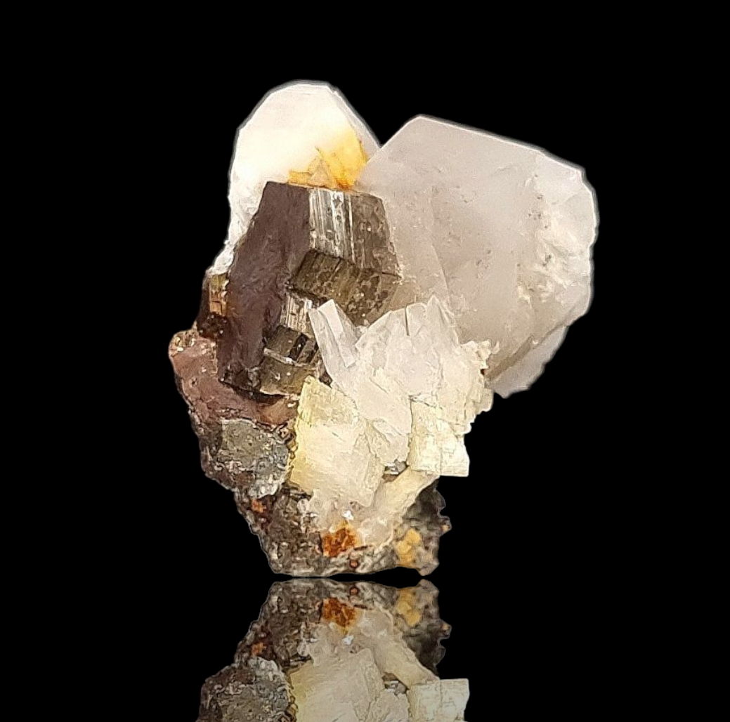 Pyrrhotin & Quarz/Pyrrhotite & Quartz - Furkabasistunnel, Uri 🇨🇭