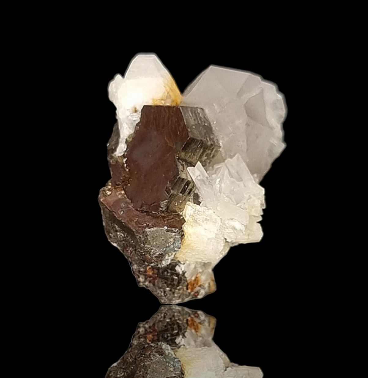 Pyrrhotin & Quarz/Pyrrhotite & Quartz - Furkabasistunnel, Uri 🇨🇭
