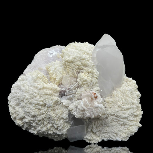 Fluornatromicrolit/e, Lepidolit/e, Quarz - Shigar Valley, Pakistan