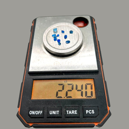 2.2 cts Hauyn/e facettiert/faceted B-Qualität 🇩🇪