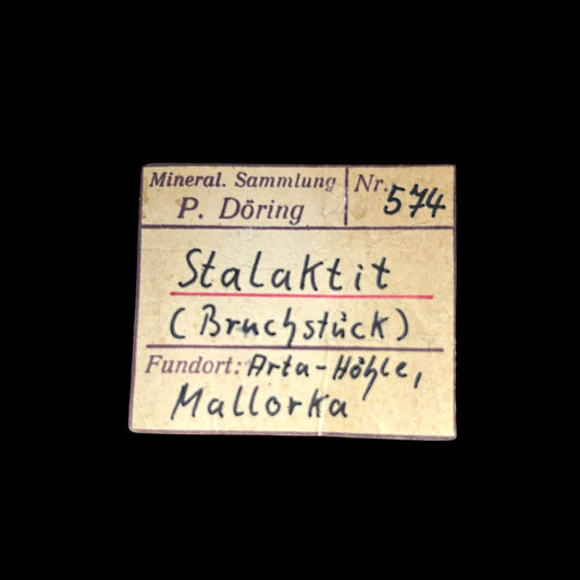 Stalaktit - Höhlen von Arta, Mallorca