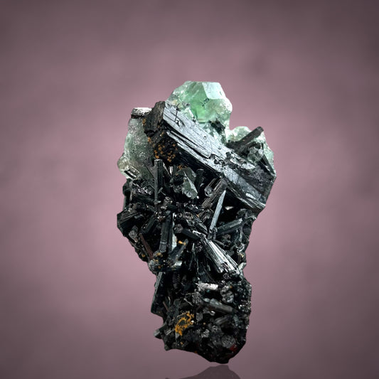 Fluorit/e & Schörl/Schorl - Erongo, Namibia