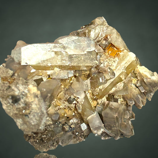 Baryt/e - Clara mine, Oberwolfach, Black Forest