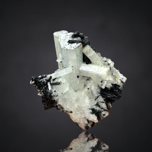 Aquamarin/e, Schorl Tourmaline - Erongo, Namibia