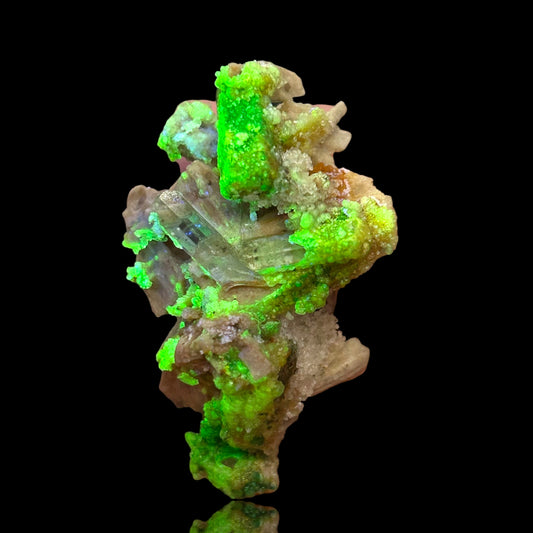 Hyalite, Aquamarine, Orthoclase - Erongo, Namibia