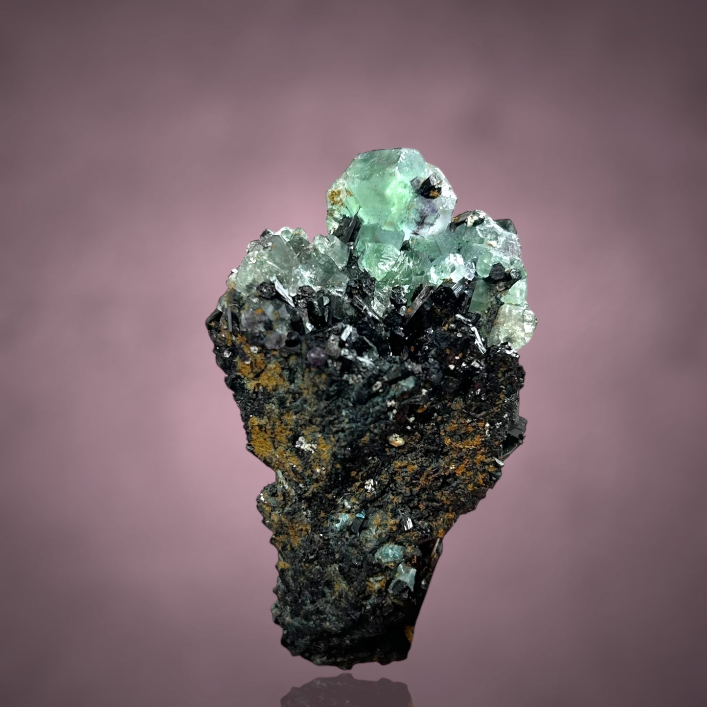 Fluorit/e & Schörl/Schorl - Erongo, Namibia
