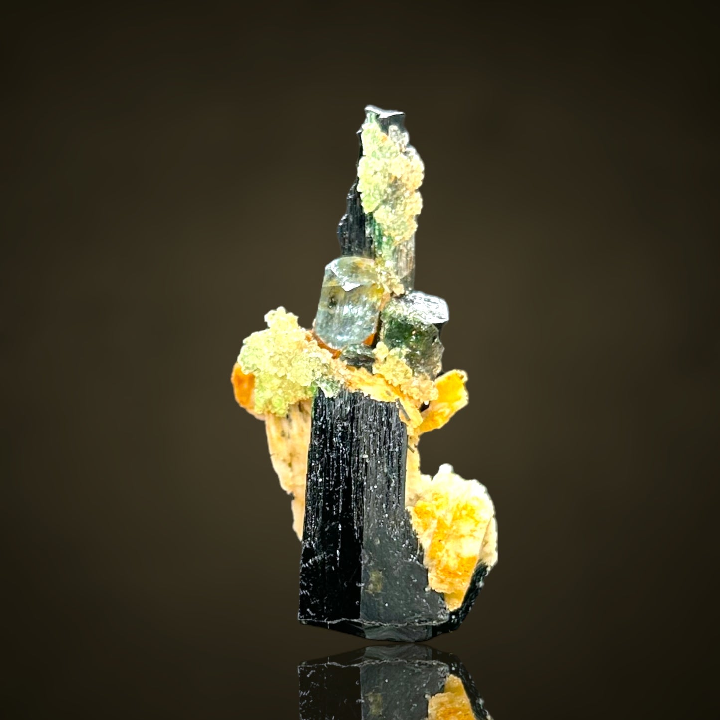 Aquamarin/e, Hyalit/e, Schorl - Erongo, Namibia