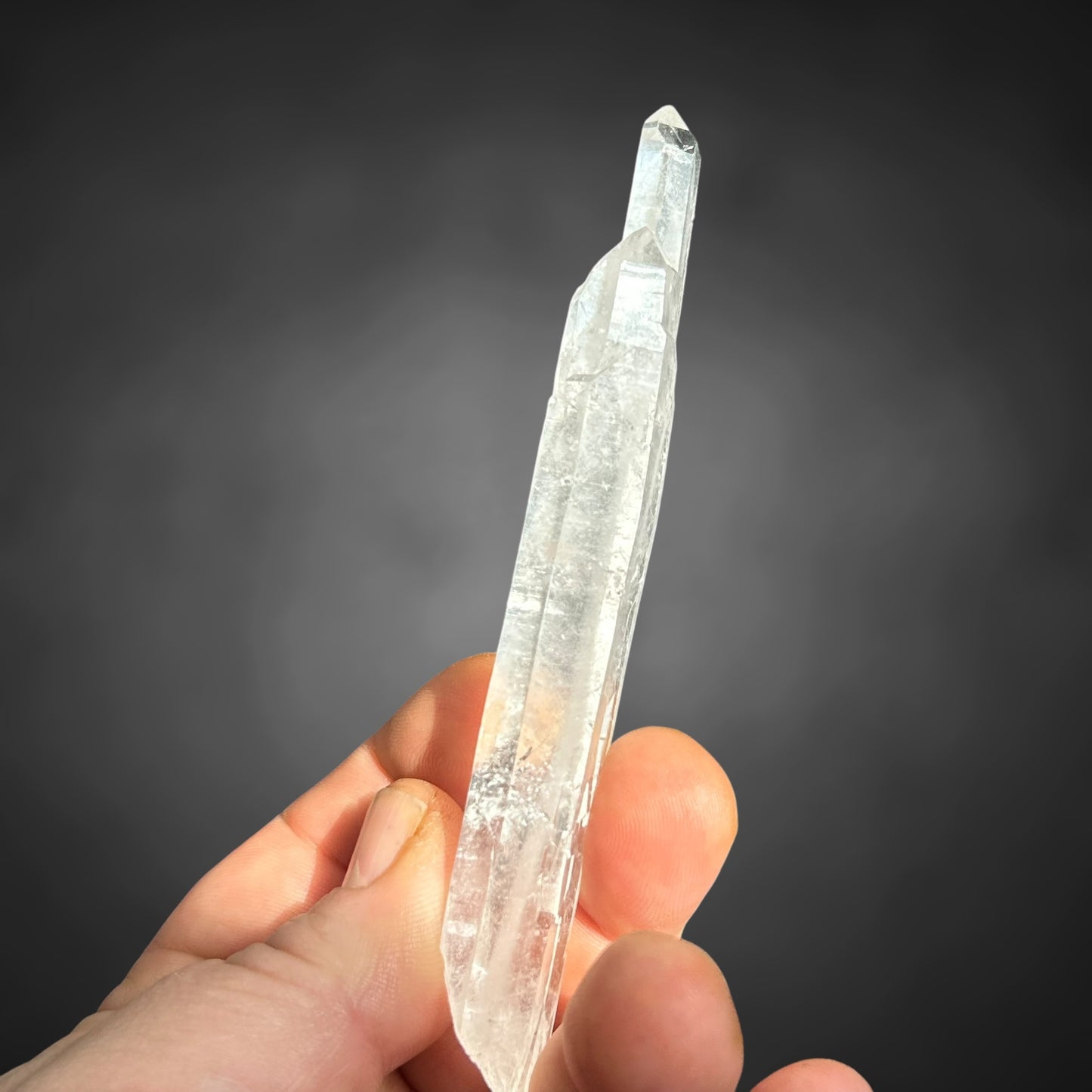 FadenQuarz Doppelender/DT - Goboboseb, Namibia