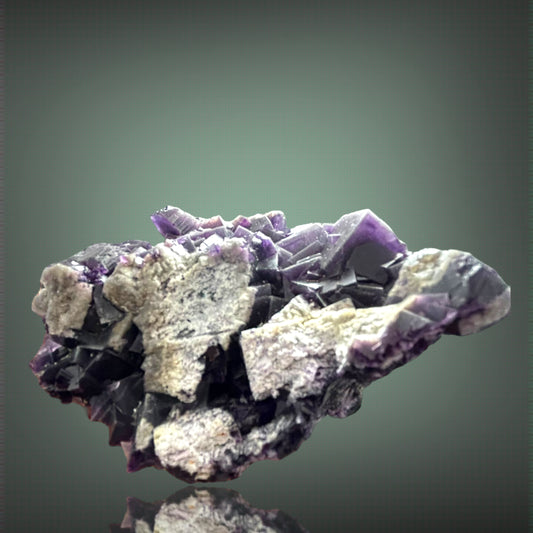 Alpine Fluorite - Weisseck, Lungau, Austria