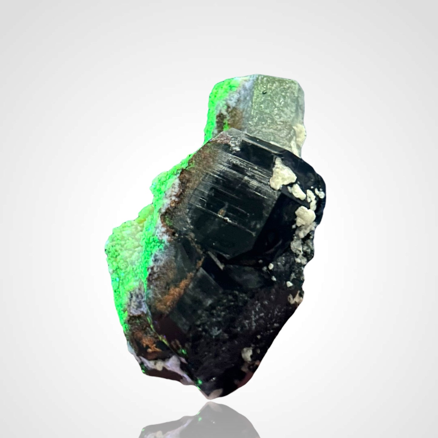 Aquamarin, Schörl, Hyalit - Erongo, Namibia