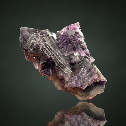 Phantomfluorit/e - Gipfelkluft, Weißeck, Alpen