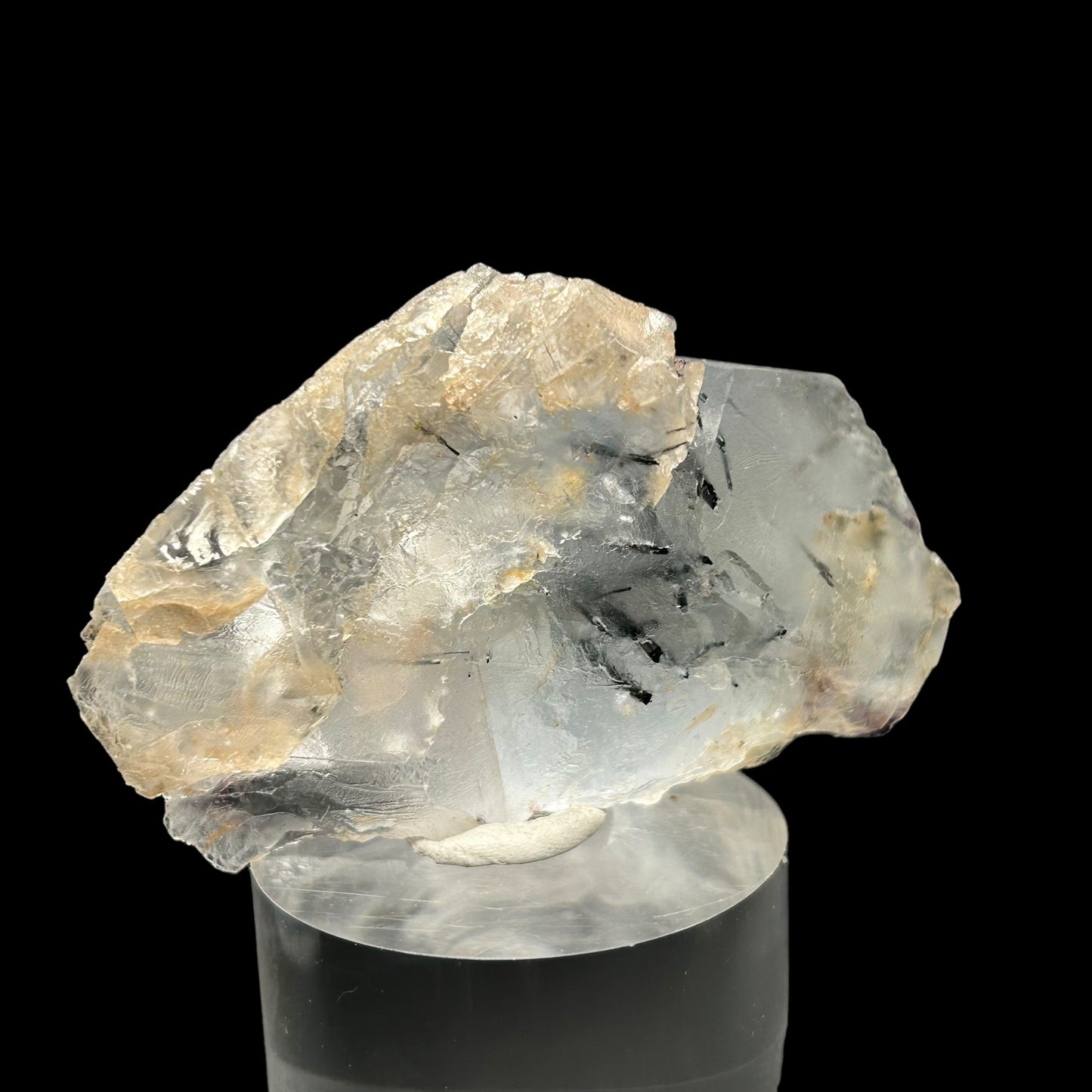 Fluorite with Schorl inclusions - Erongo, Namibia
