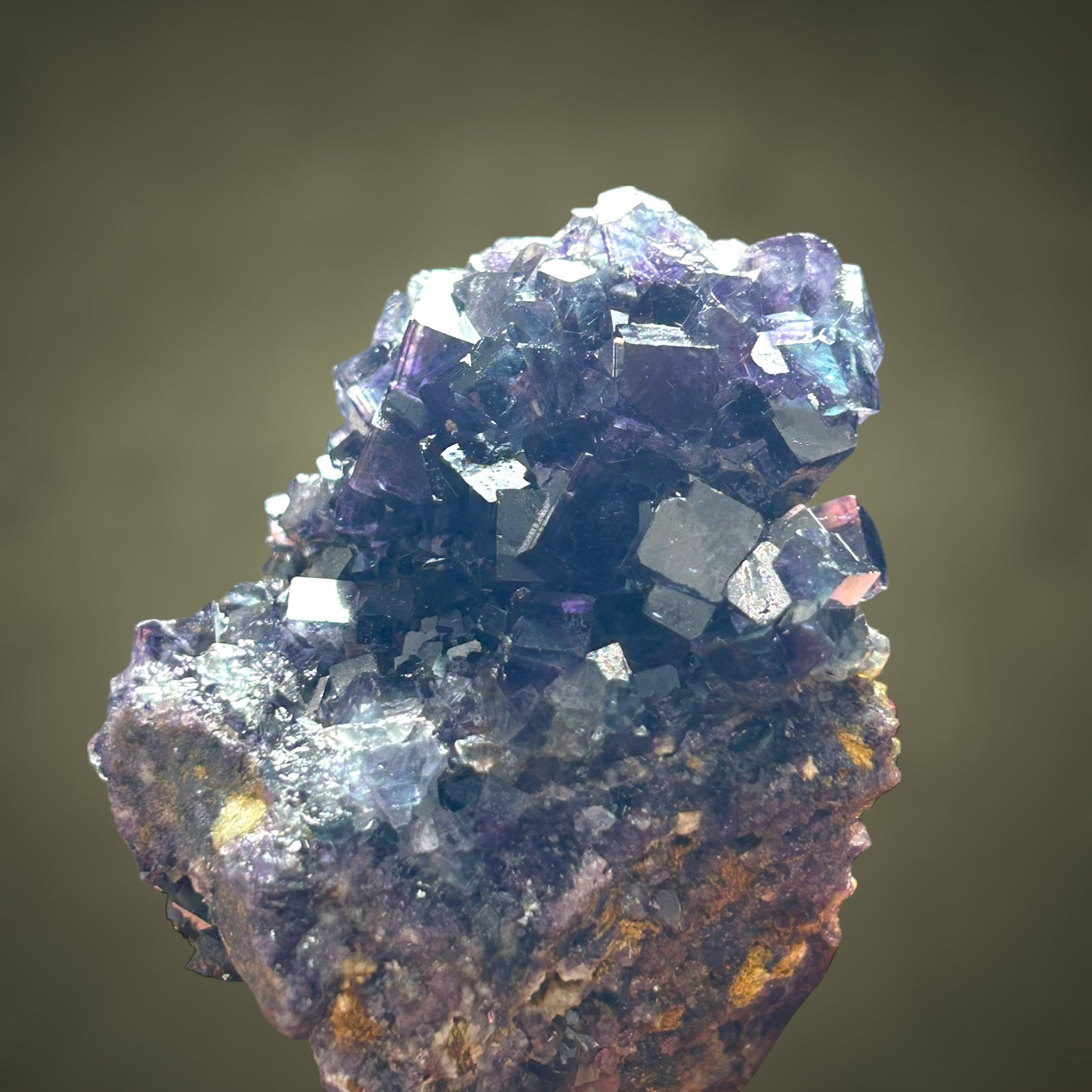 Phantomfluorit - Okorusu, Namibia