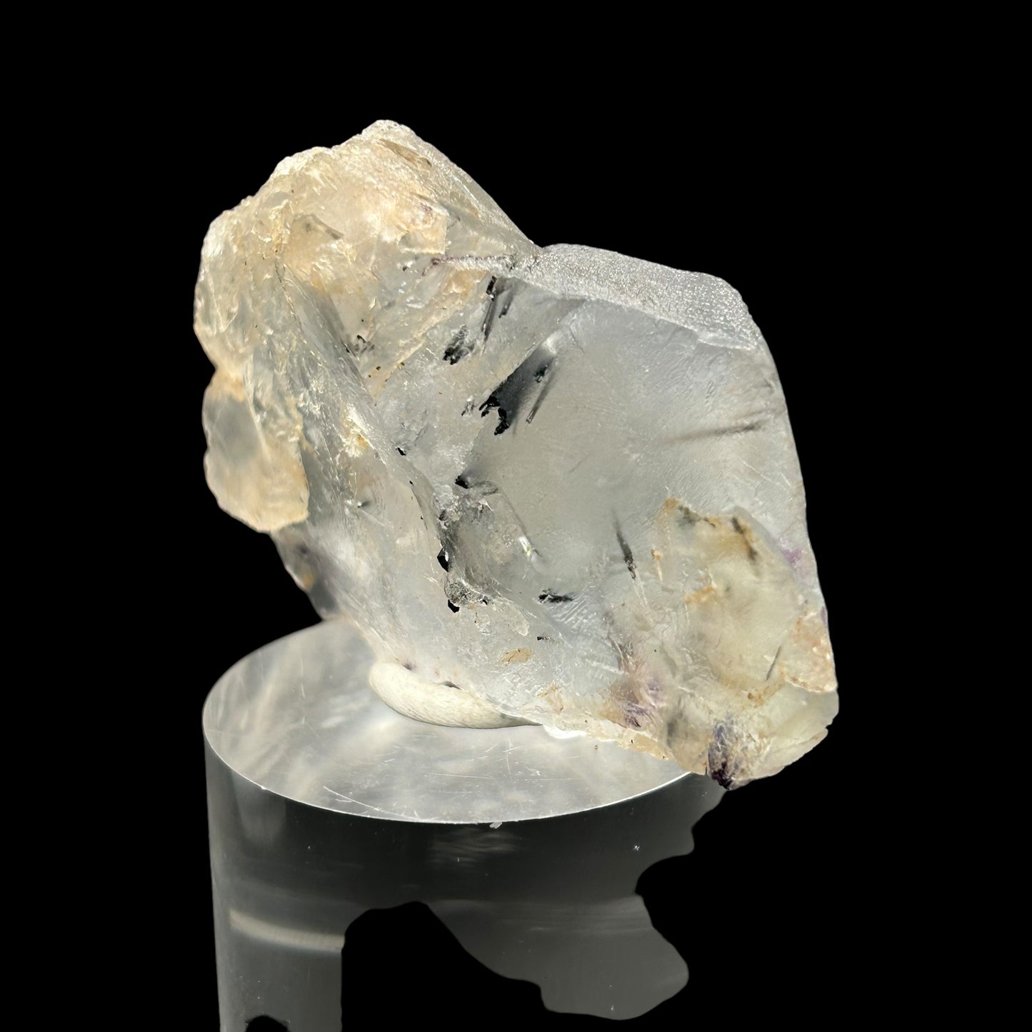 Fluorite with Schorl inclusions - Erongo, Namibia