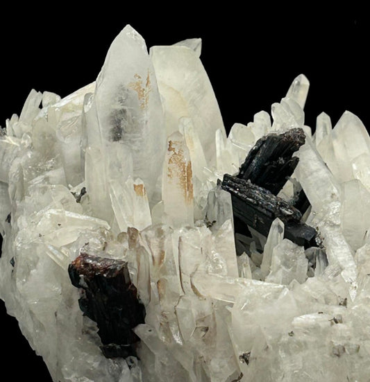 Hübnerite & Quartz - Pasto Bueno