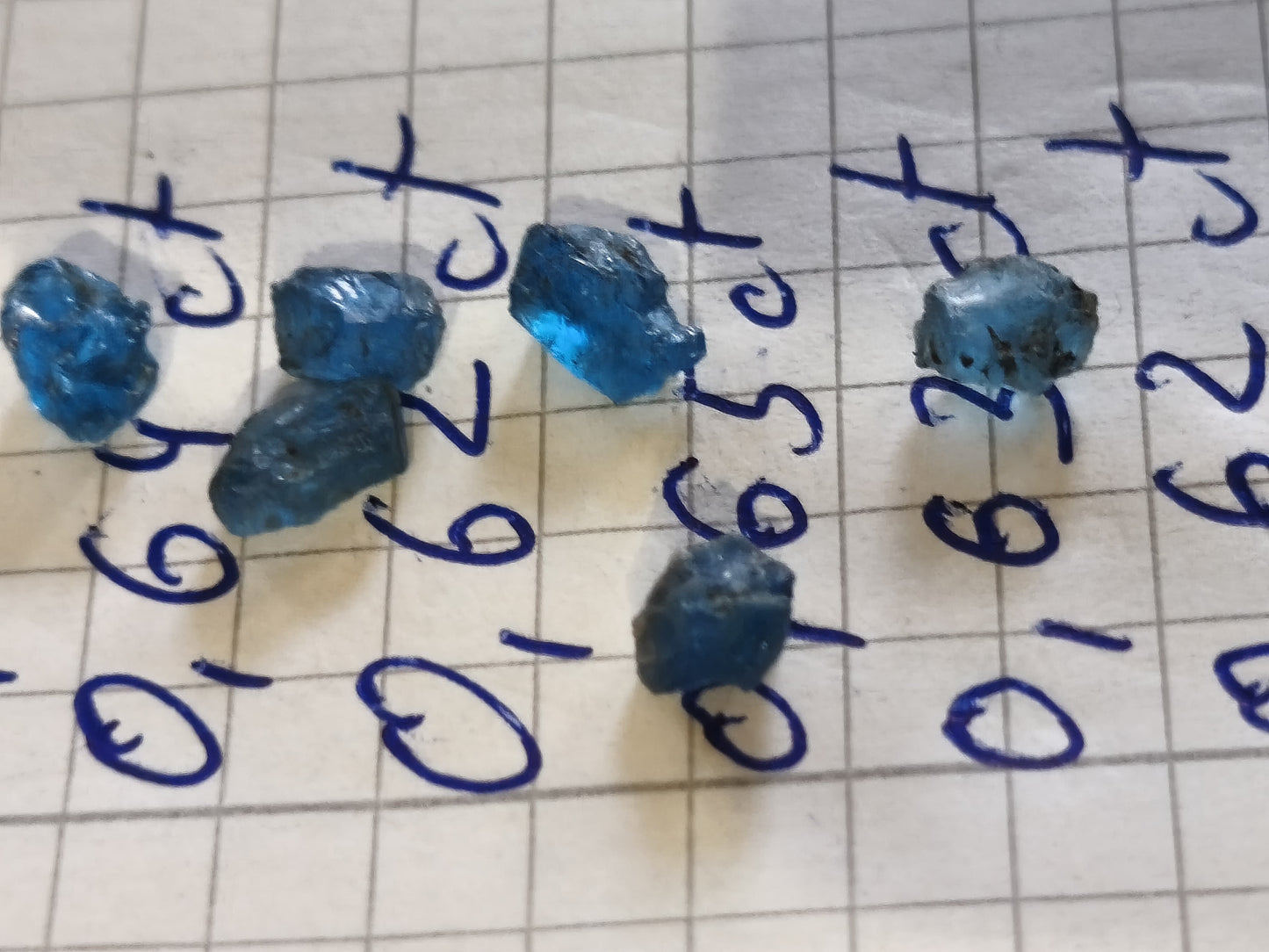 20 ct Hauyn/e *0.5-1.7 ct* each stone 🇩🇪