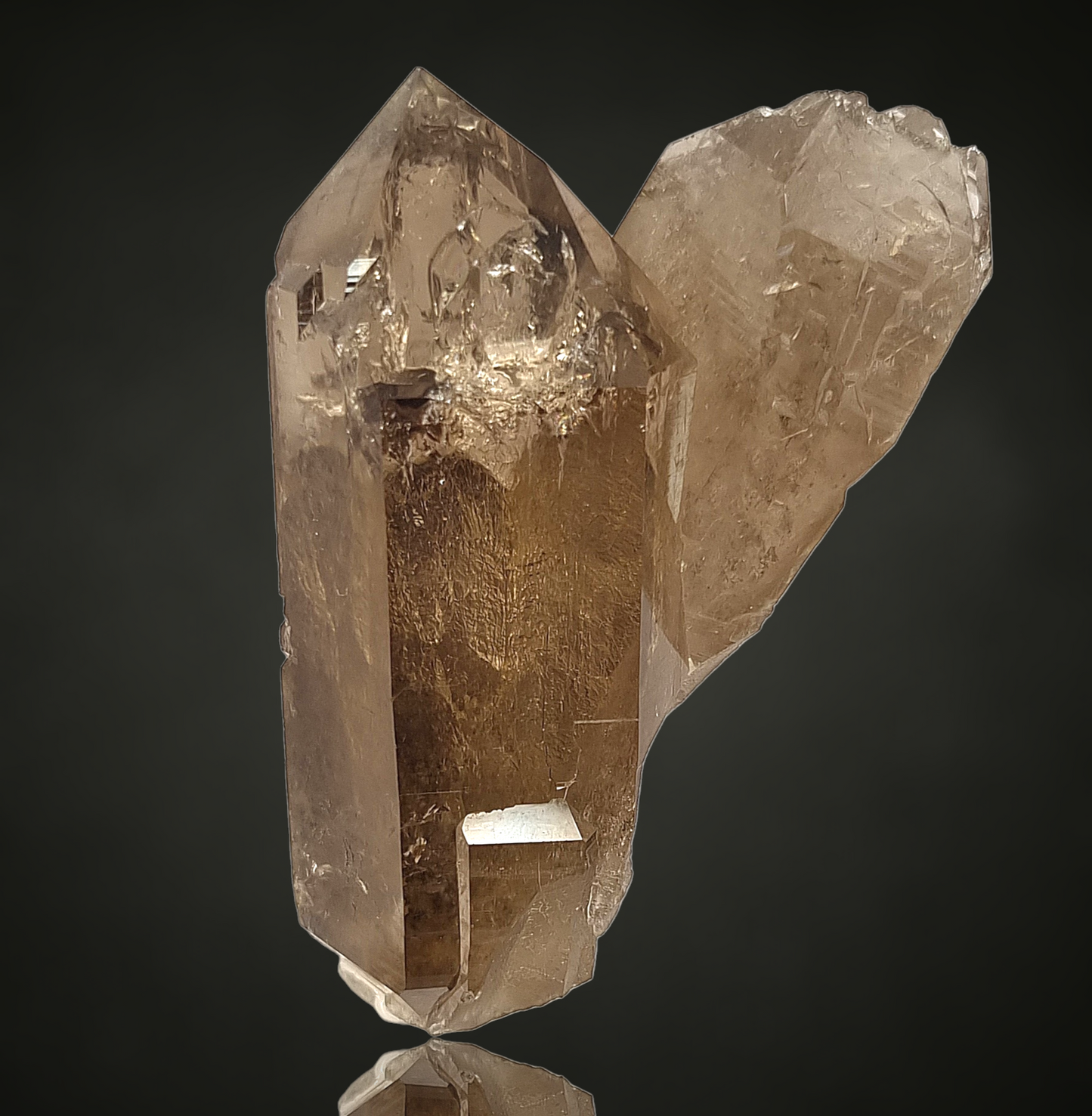 Smoky Quartz - Tiefen Glacier, Uri, Switzerland