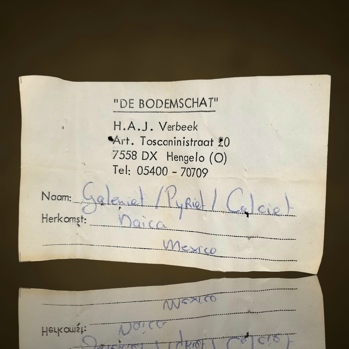 Galenit - Naica, Mexiko