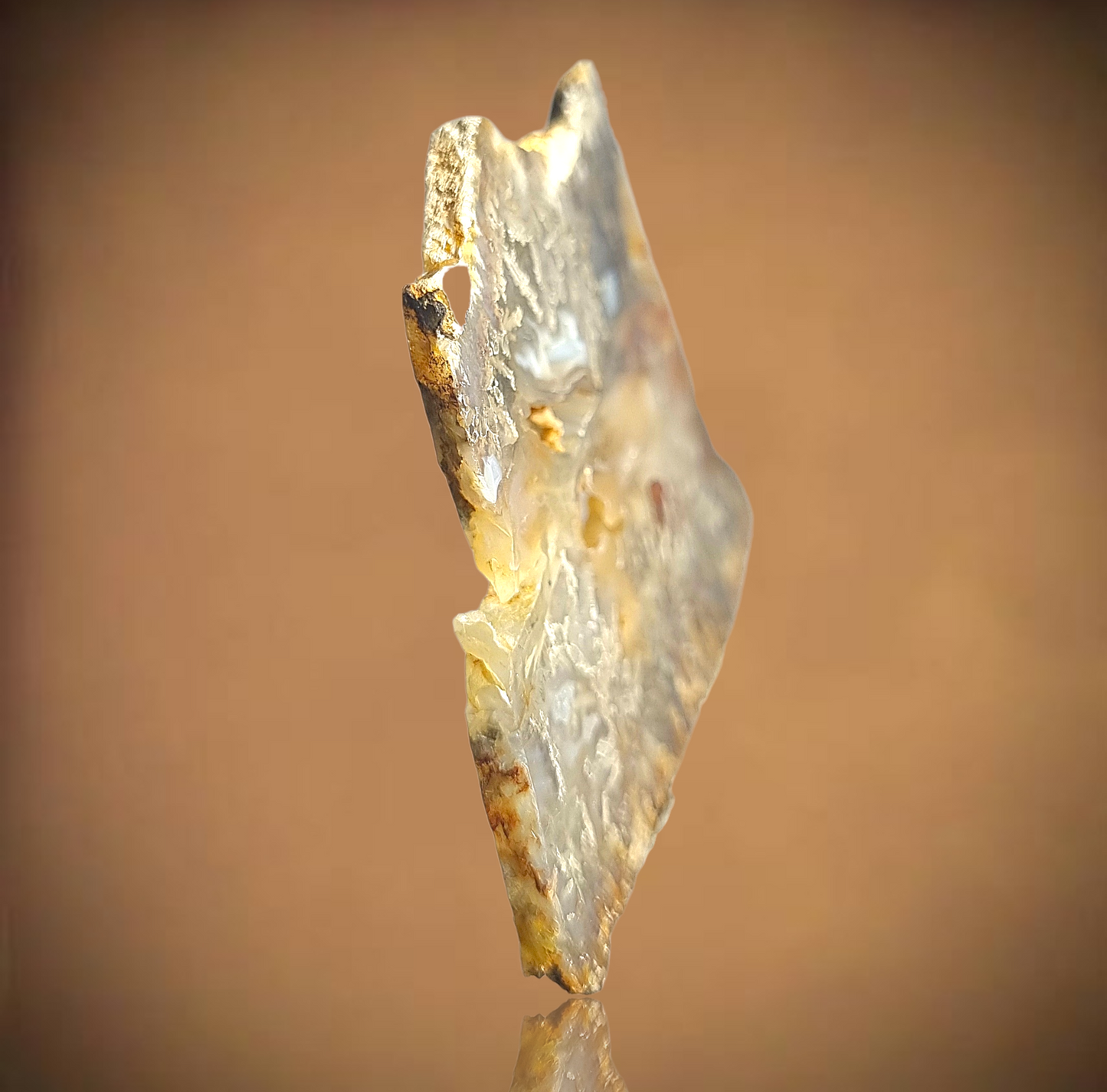 Native Arsenic, Realgar & Orpiment in Agate - Trent, Oregon