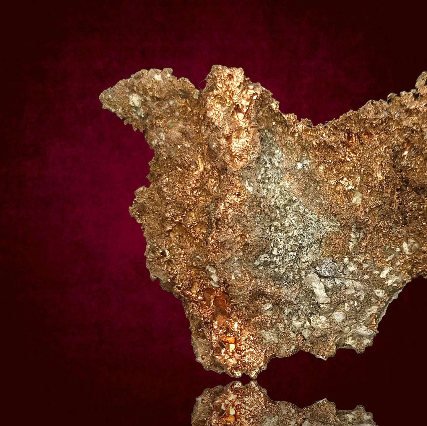 Gediegen Kupfer – Houghton County, Michigan