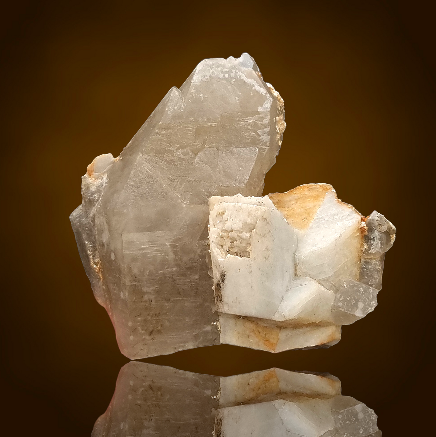 Smoky Quartz & Microcline - Erongo, Namibia