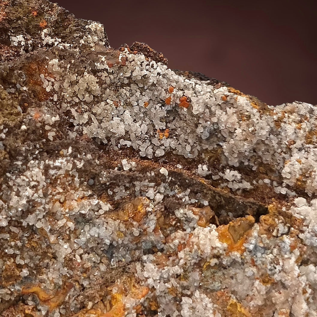 Tarbuttite (TL) & Hopeite - Kabwe Mine (Broken Hill), Zambia