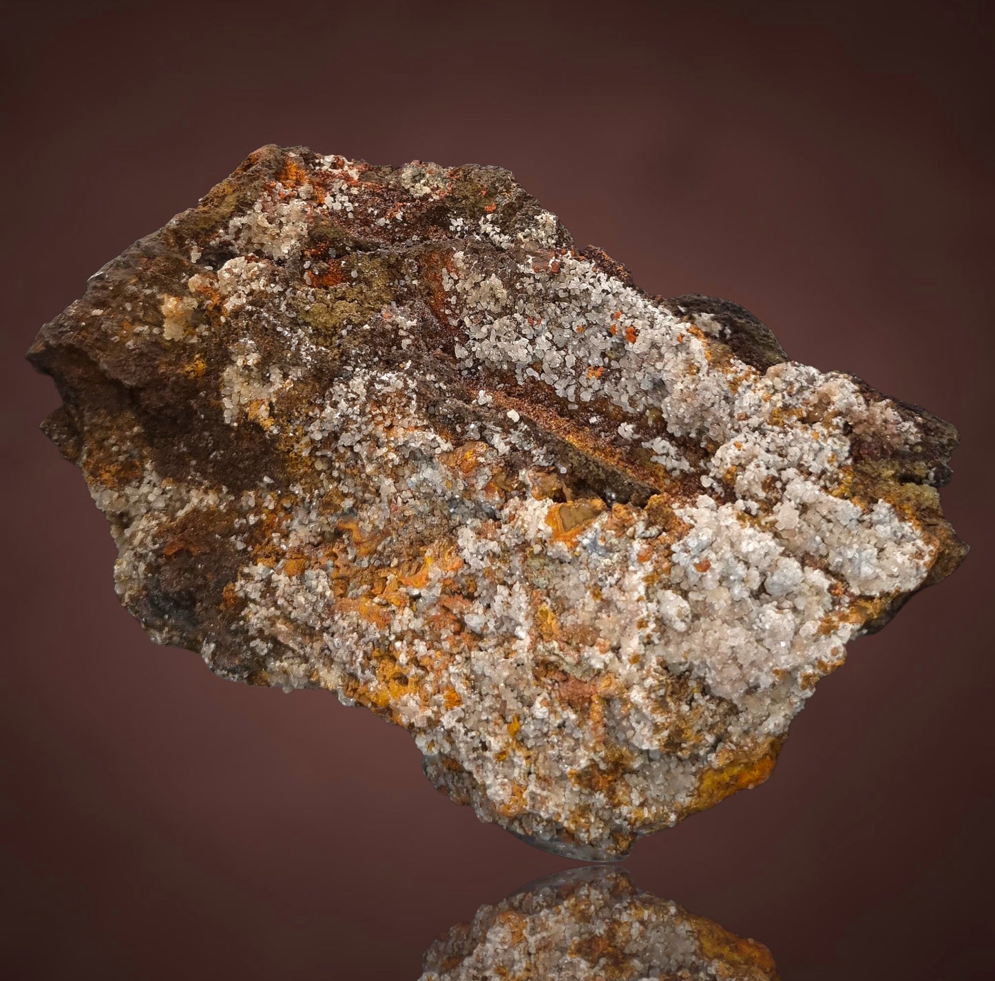 Tarbuttite (TL) & Hopeite - Kabwe Mine (Broken Hill), Zambia