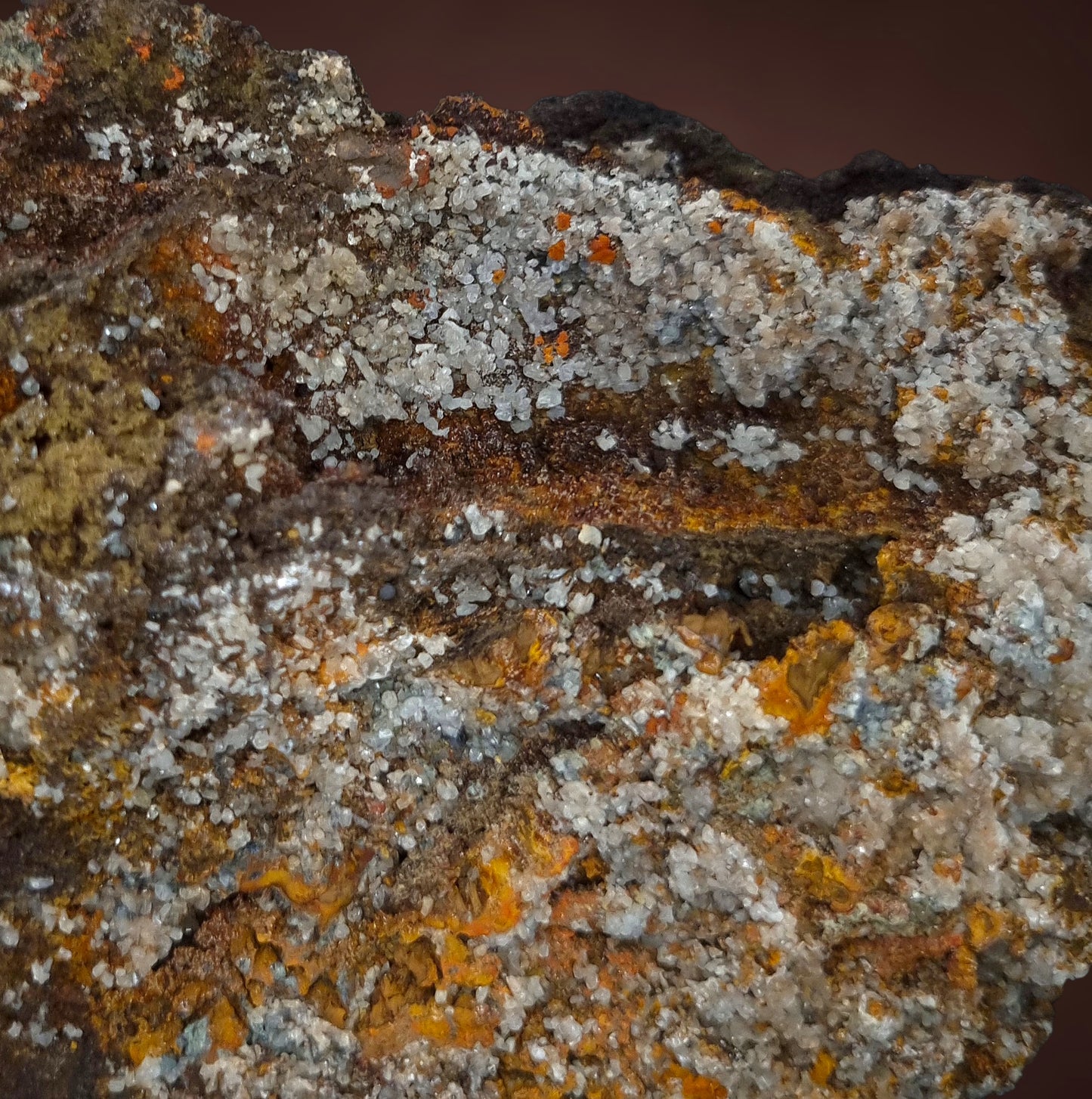 Tarbuttite (TL) & Hopeite - Kabwe Mine (Broken Hill), Zambia