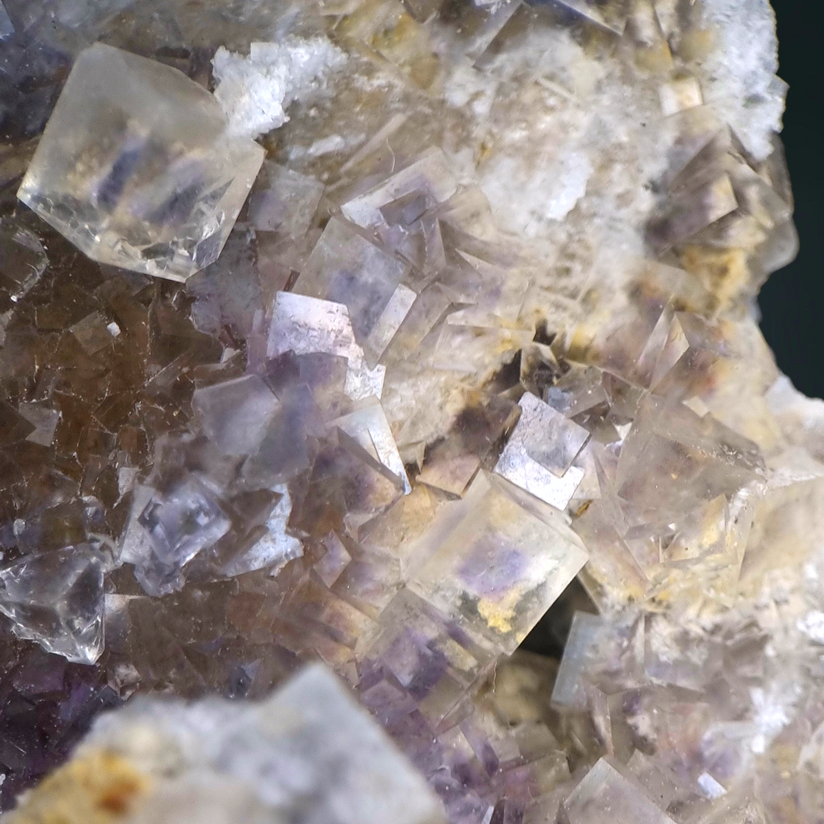Phantom Fluorite - South slope, Weisseck, Austria